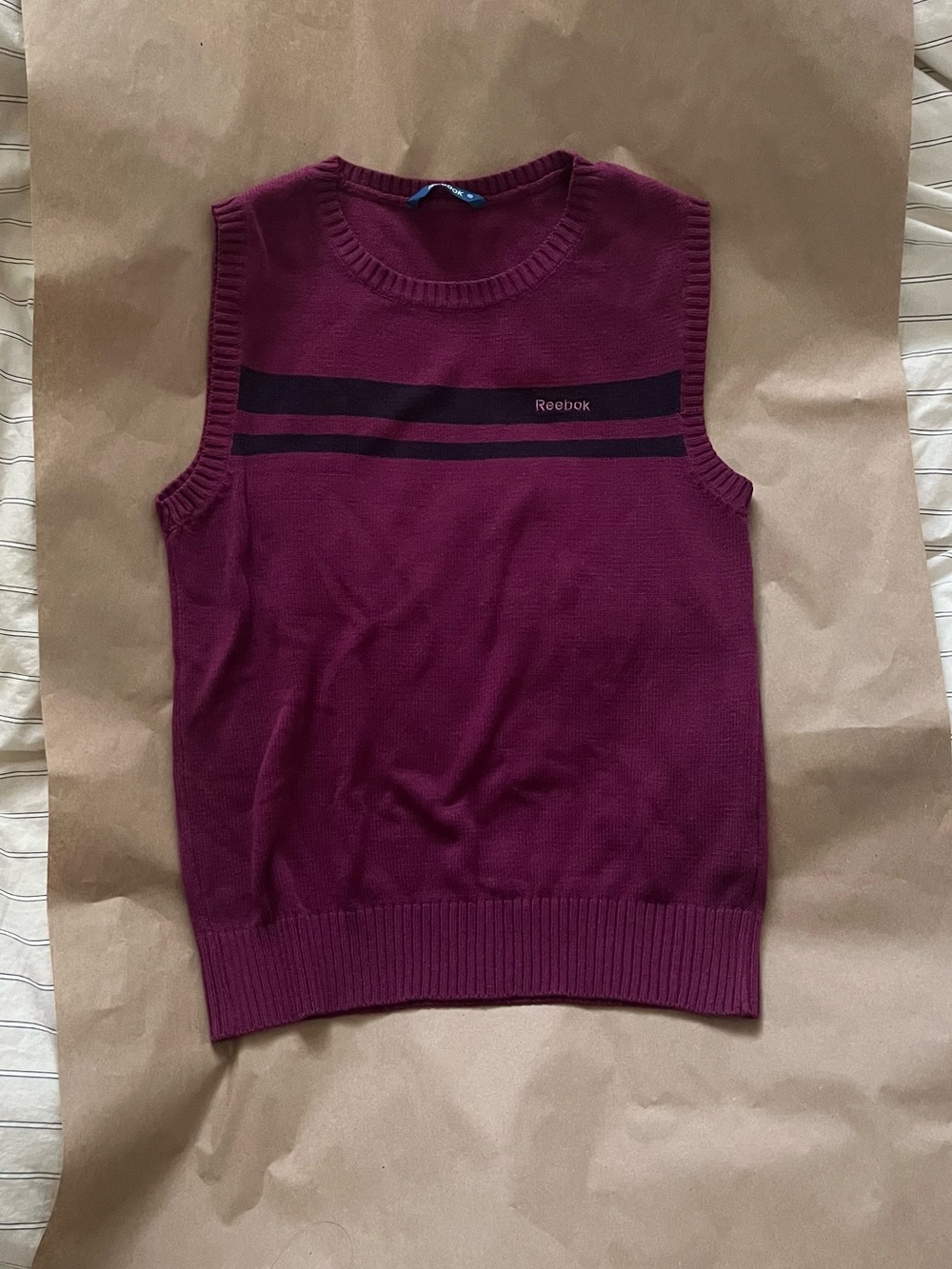 Vintage Reebok Sweater Vest